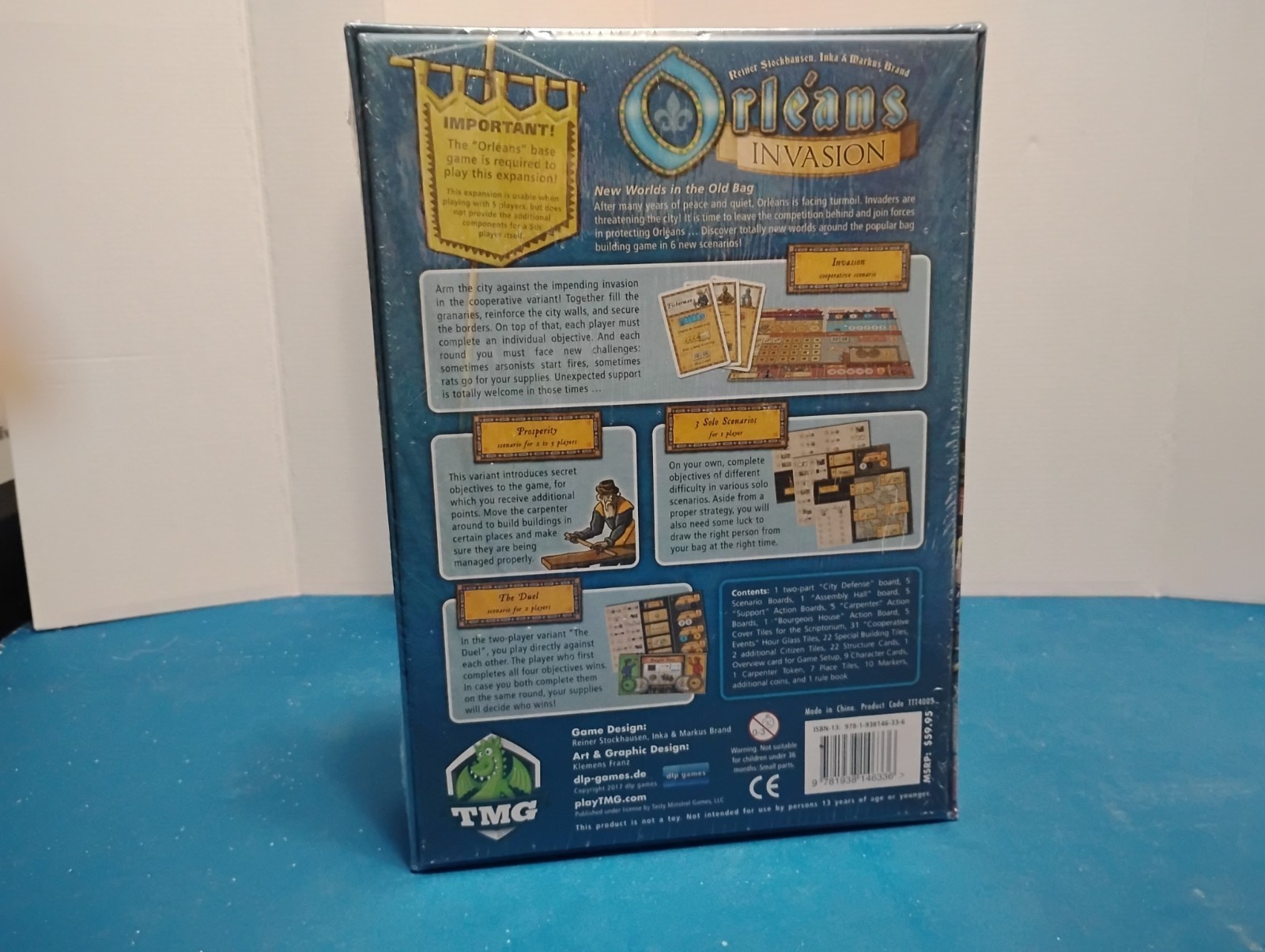 Orléans Invasion Expansion New in Shrink by TMG