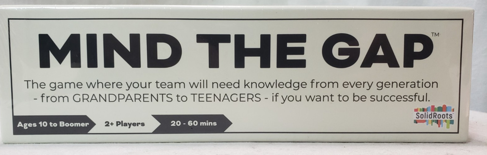 Spin Master Games, Mind The Gap Deluxe Trivia Game, 2-12 Players, for Ages 10+