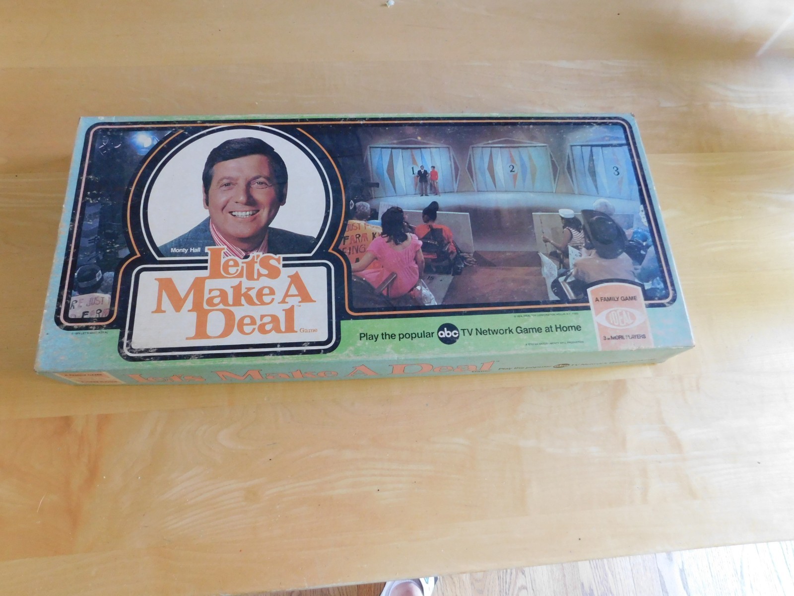 1974 Let’s Make A Deal board Game – Monty Hall by Ideal Toy Corp Complete