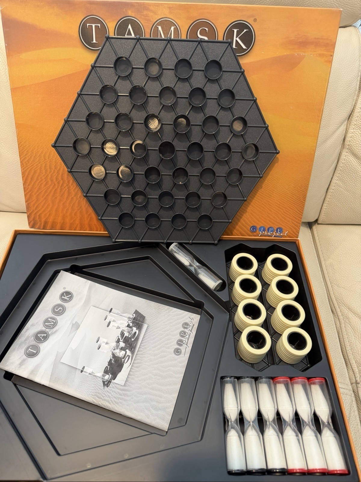 Tamsk Board Game GIPF Project Rio Grande Games Excellent! Abstract Strategy