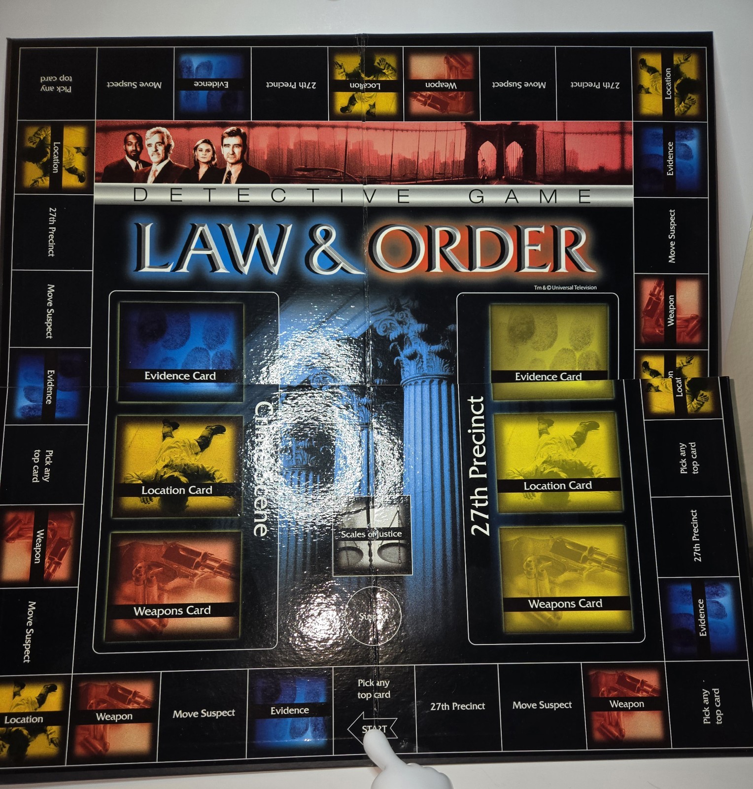 Law & Order Detective Board Game by Cardinal Industries
