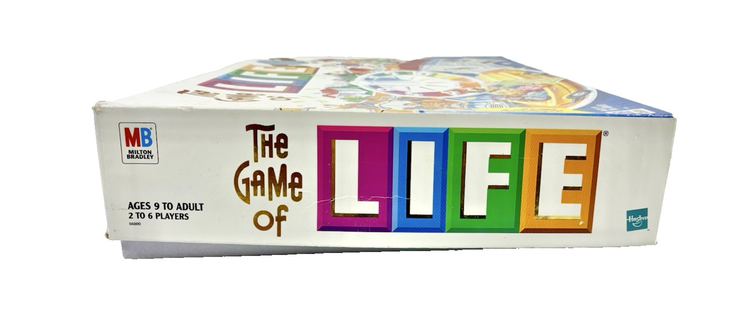 The Game of Life 40th Anniversary Board Game 1999 Vintage 99% Complete
