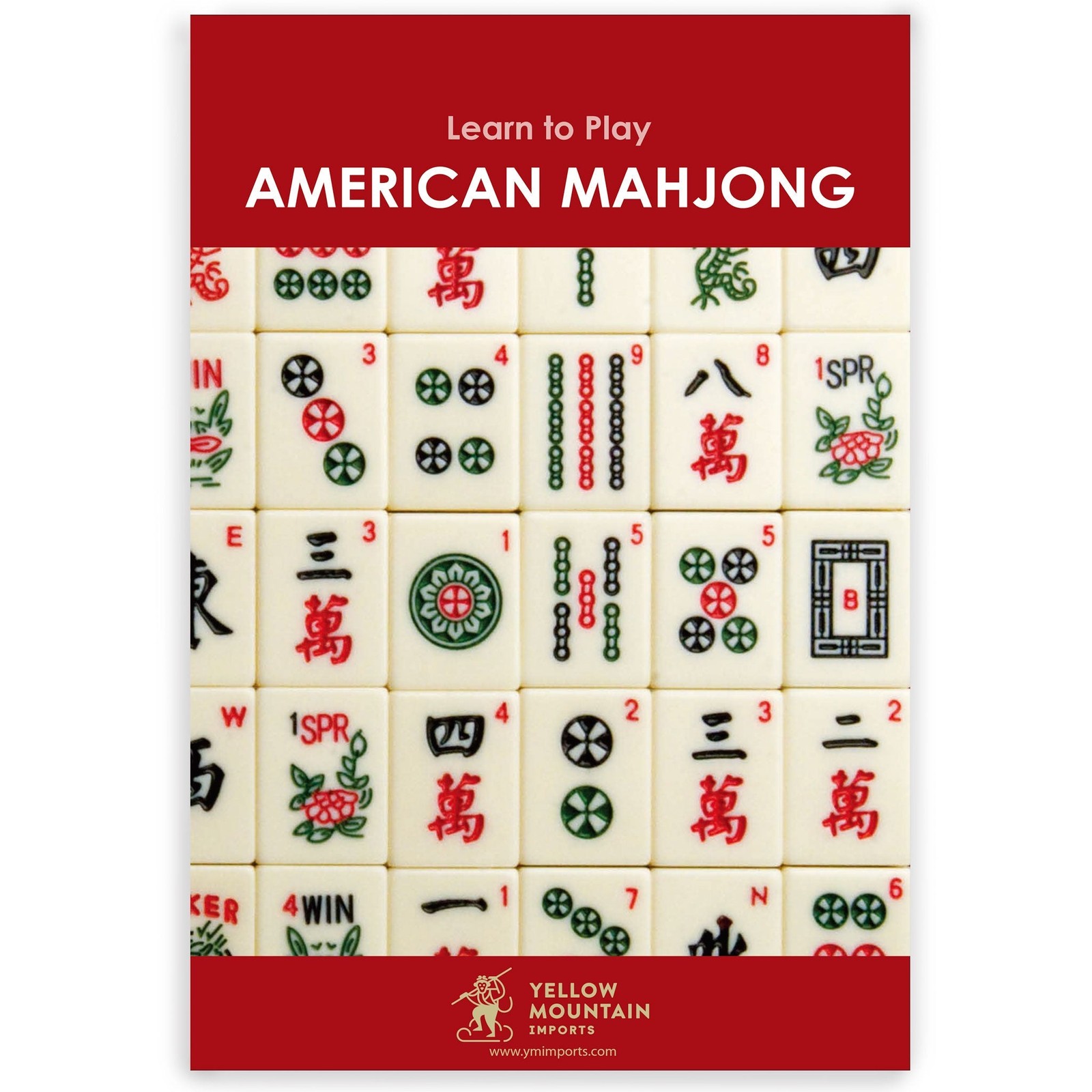 Mini American Mahjong Travel Set with Nylon Case, Racks, Wind Indicator and Dice