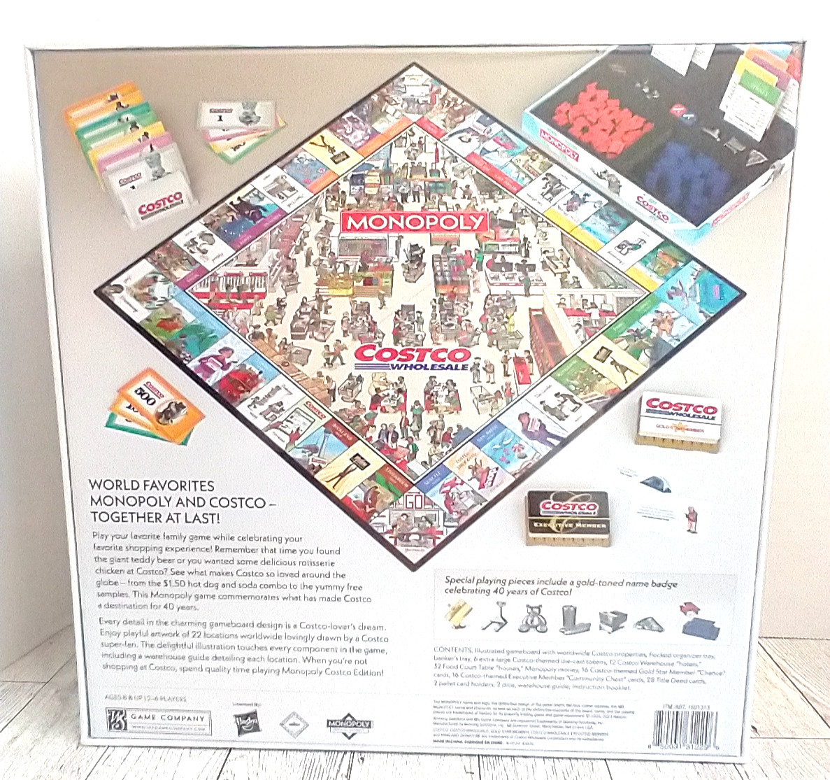 Hasbro Monopoly Costco Wholesale Edition, New in Packaging, WS Game Company