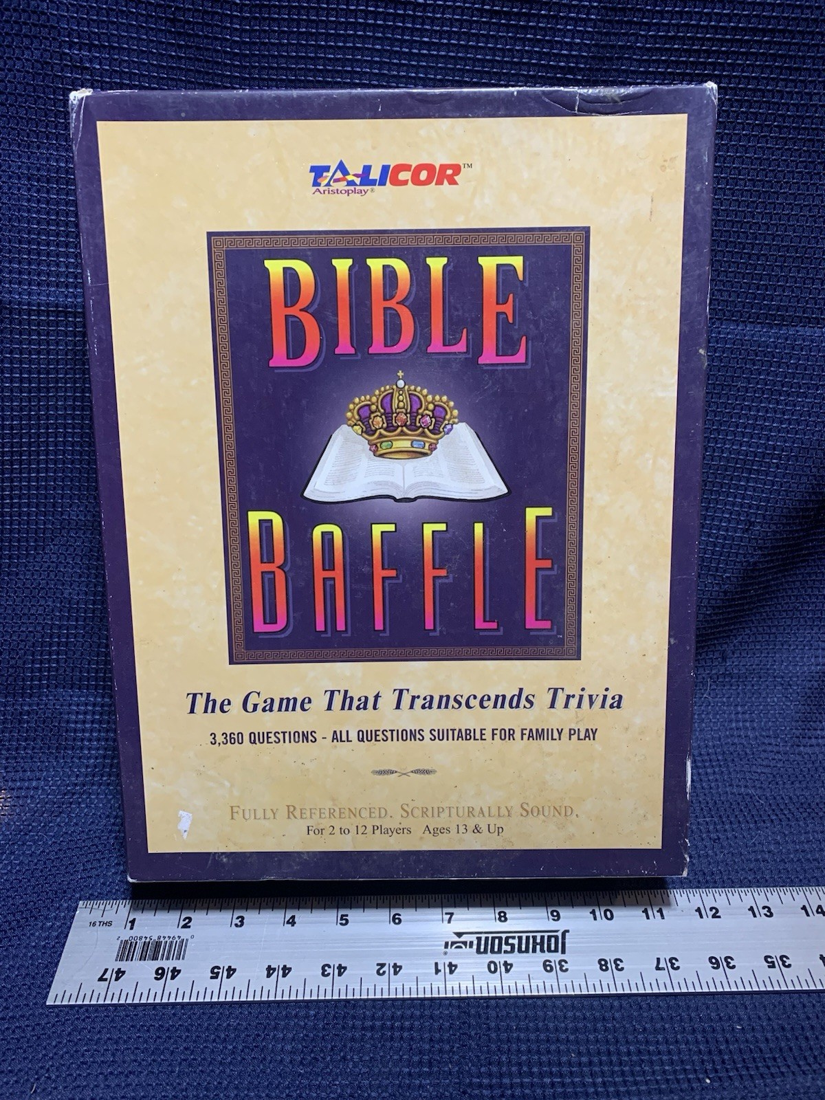 Talicor Bible Baffle Board Game Free Shipping