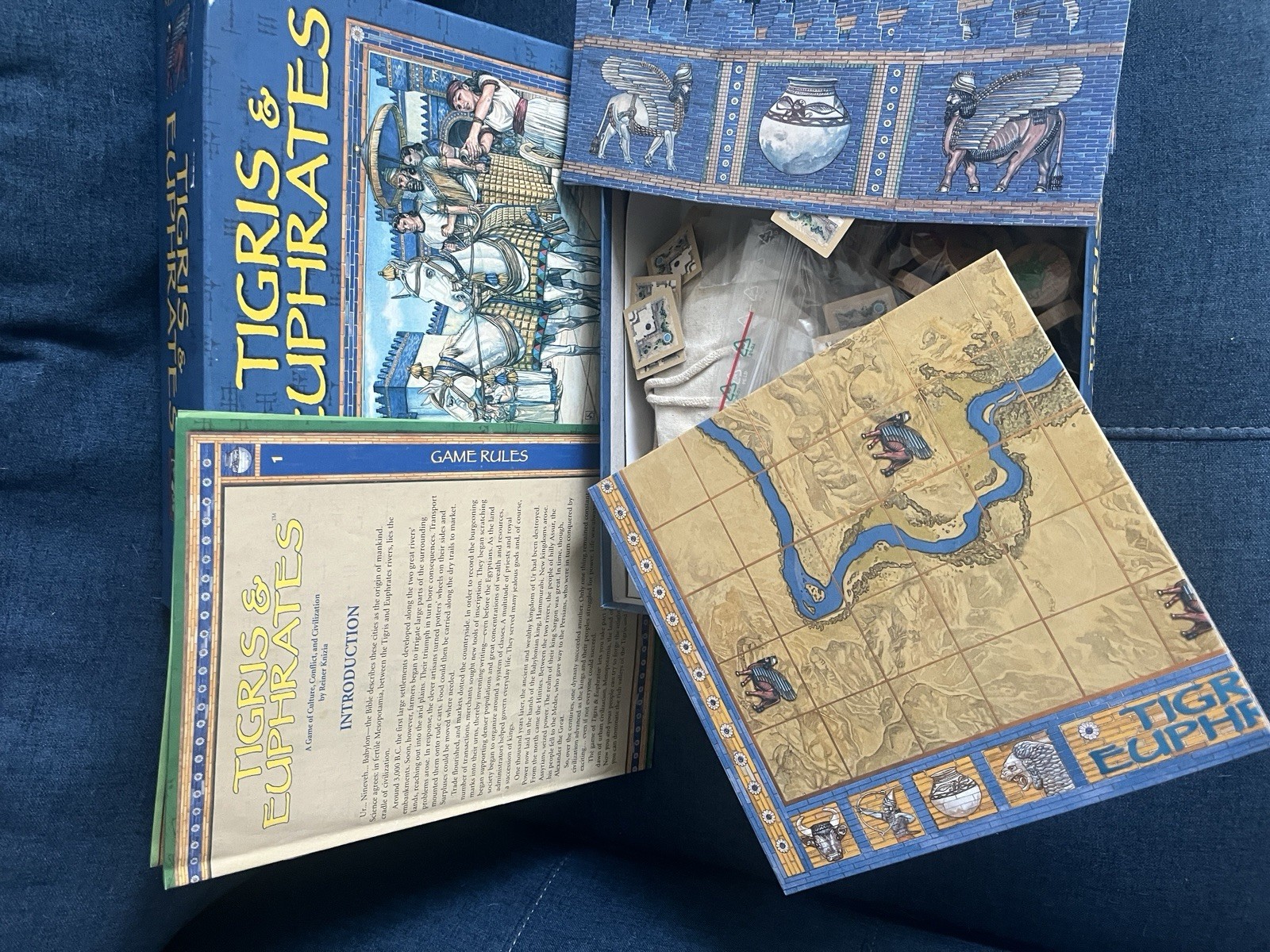 Mayfair Games Tigris & Euphrates Complete Board Game Spiel des Jahres 4116