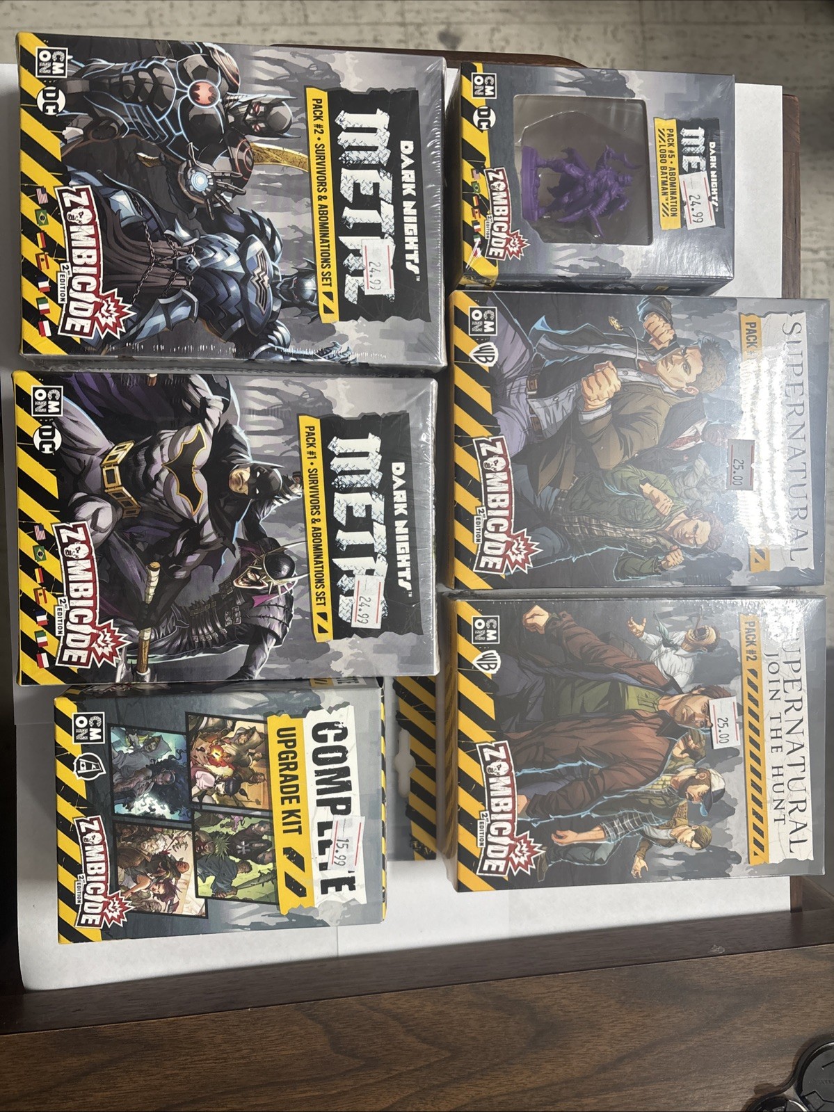 Zombicide Lot Bat Man And Supernatural