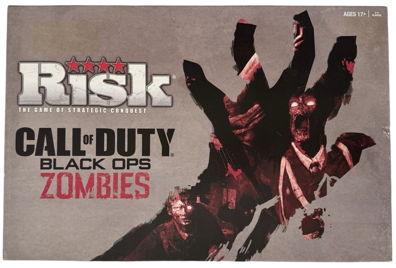RISK Call of Duty Black Ops Zombies USAopoly Board Game Complete