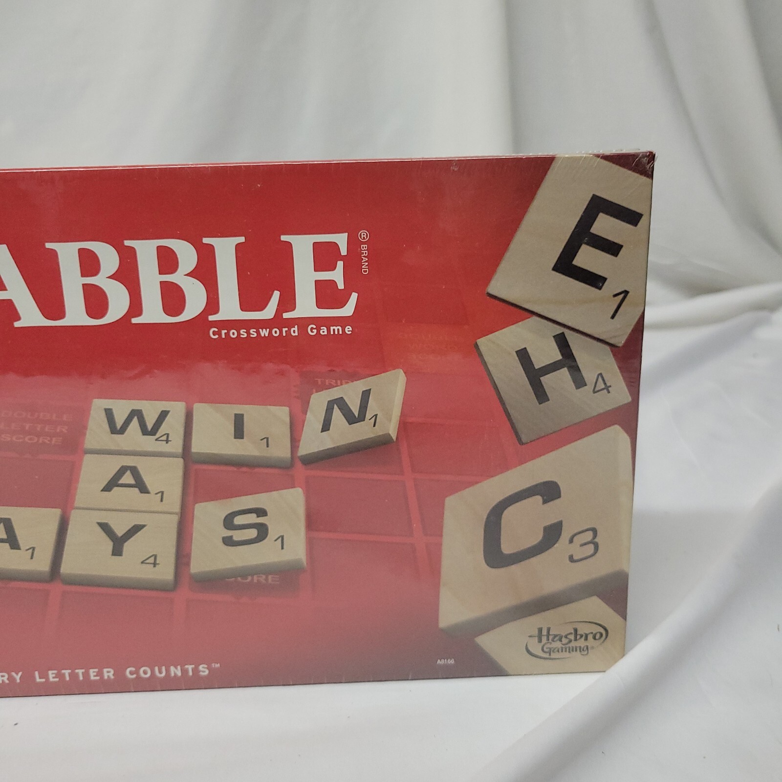 Scrabble Crossword board Game 2013 brand new sealed every letter counts fun! XYZ