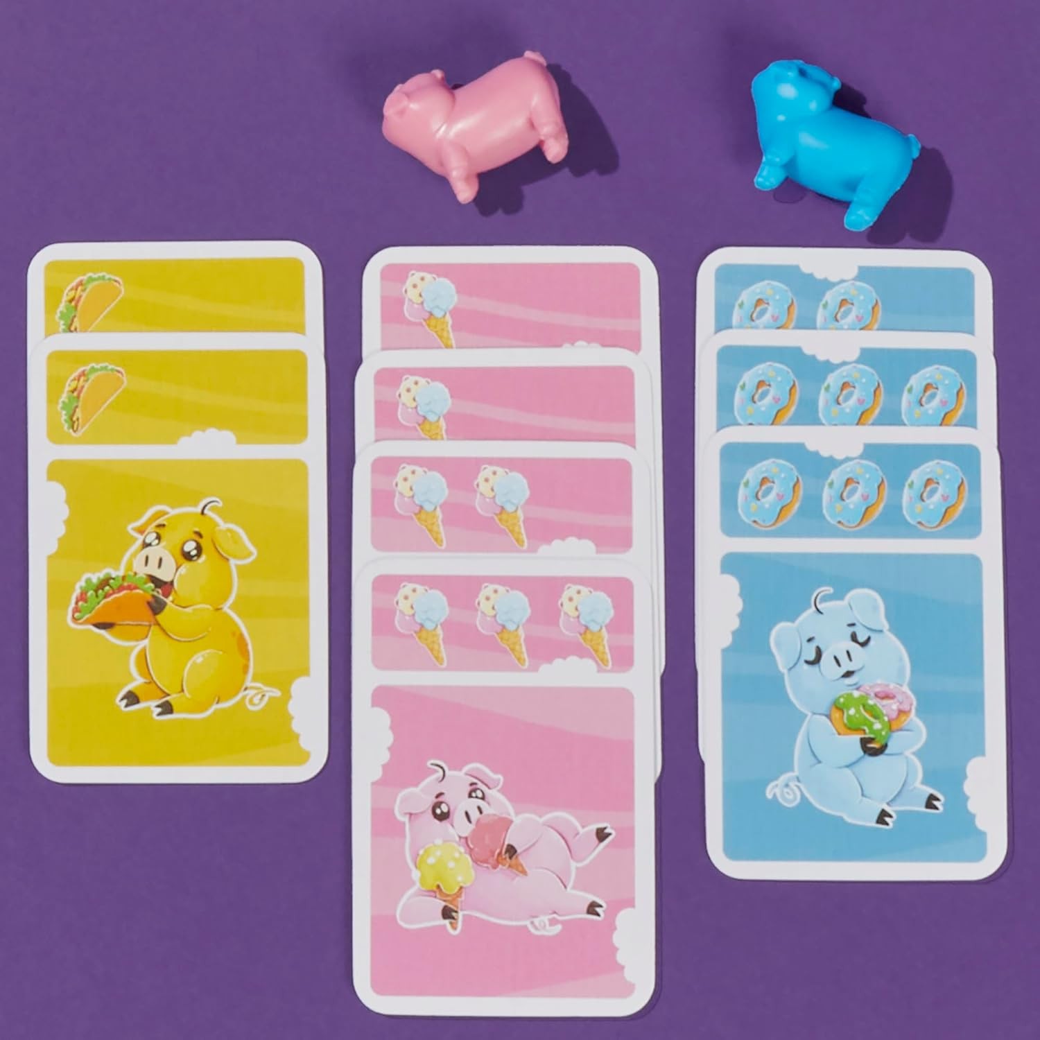 Piggy Piggy Card Game – Fast Family Party Game for Kids & Adults, Ages 7+