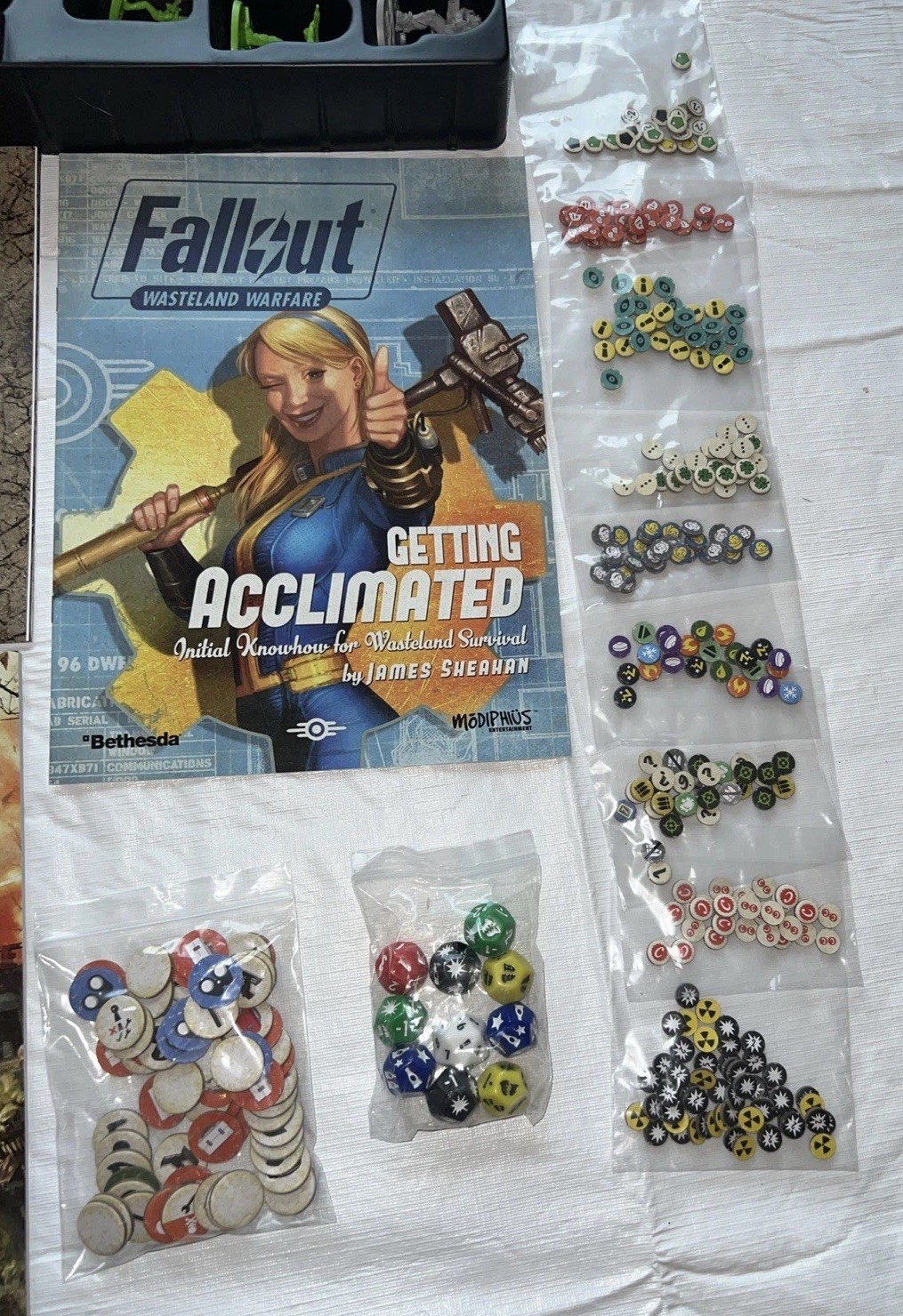 Fallout Wasteland Warfare Board Game 2018 Modiphius Player Starter Set MUHO51235