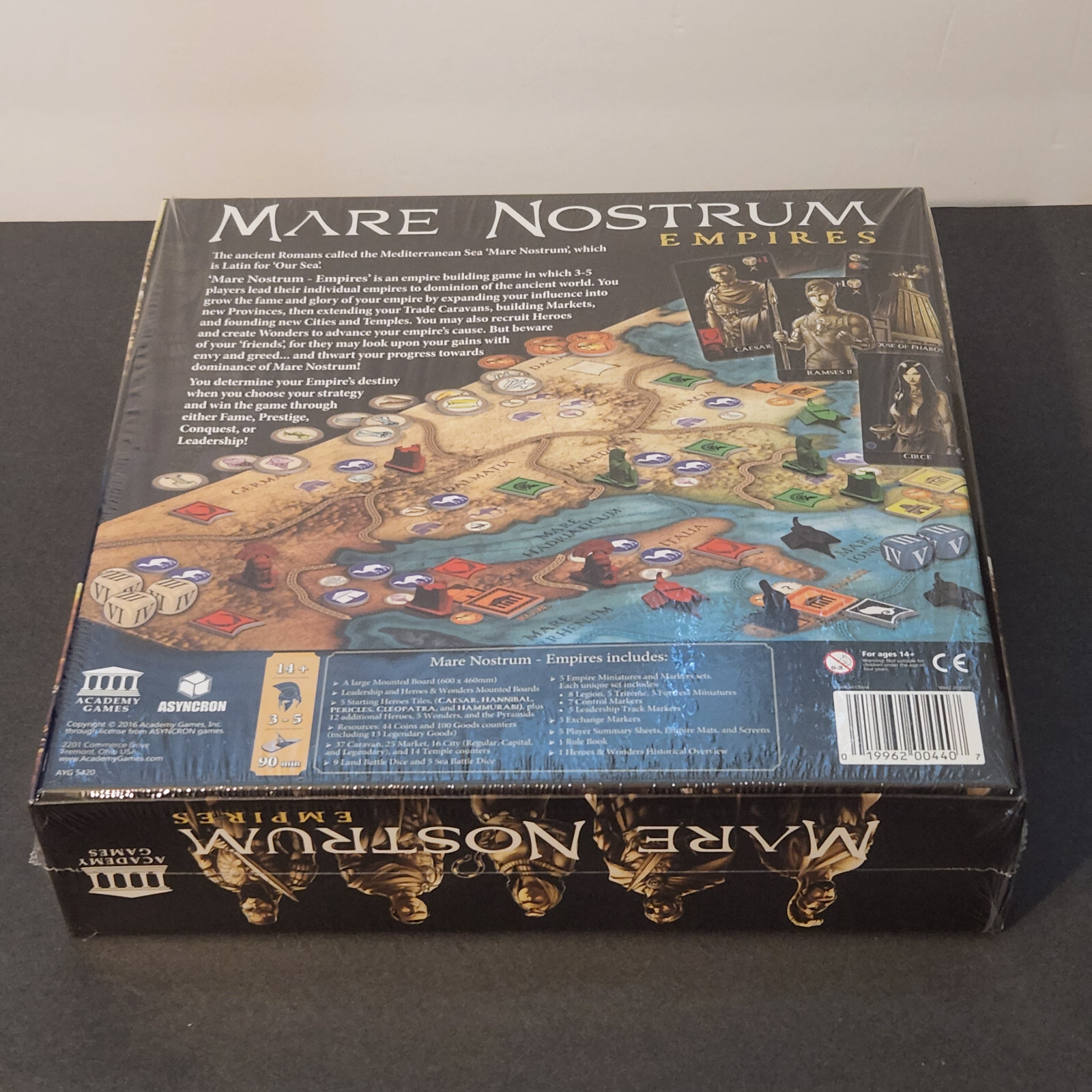 Mare Nostrum: Empires w/ Kickstarter exclusives by Serge Laget – Asyncron – New