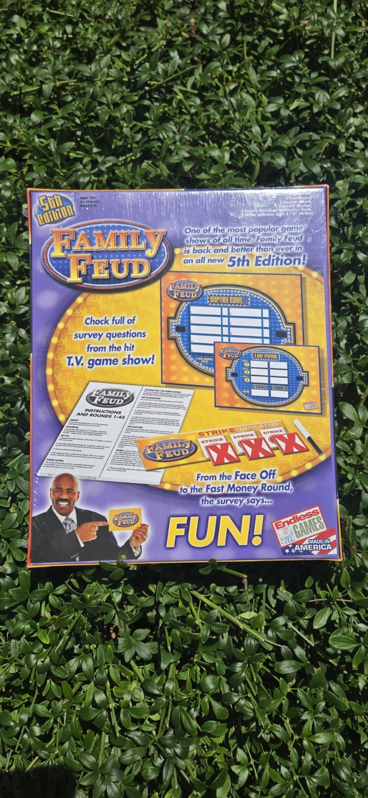 Family Feud Game 5th Edition Steve Harvey Survey Says NEW, SEALED