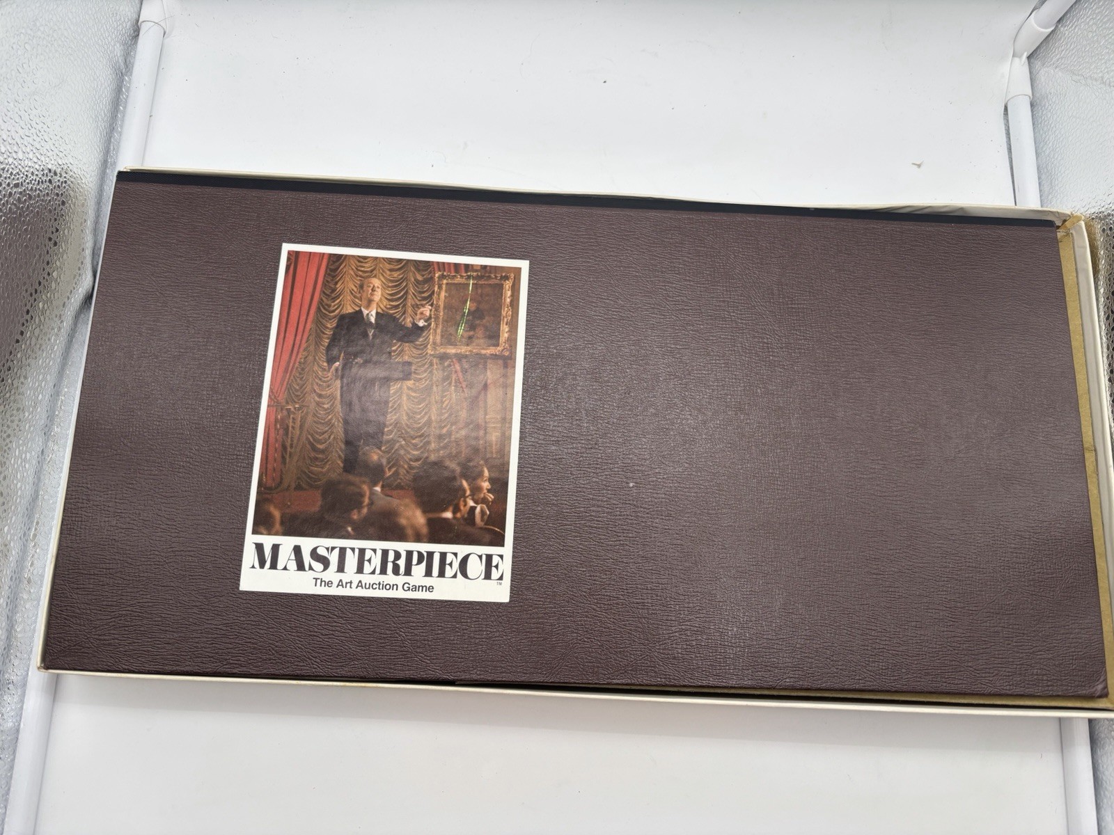 Vintage 1970 Masterpiece The Art Auction Game by Parker Brothers Near Complete