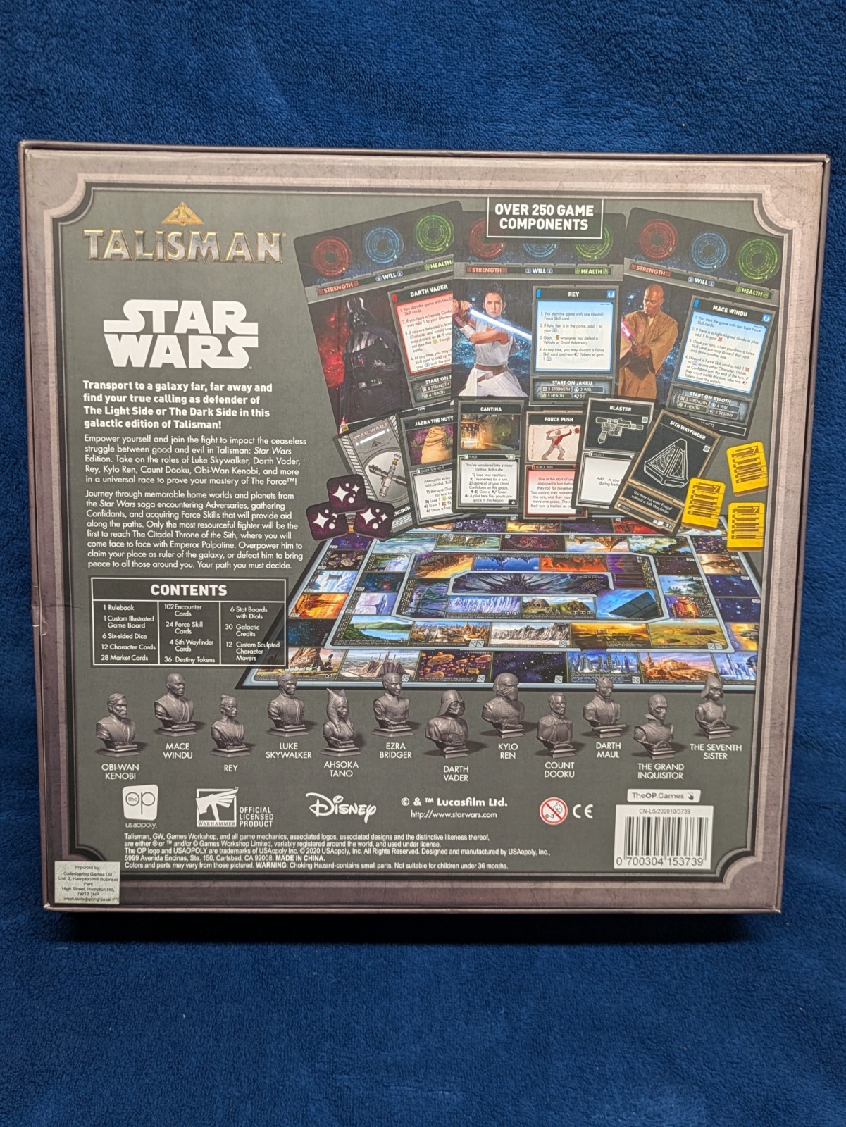 NEW Talisman Star Wars Adventure Board Game SEALED COMPONENTS – ENGLISH