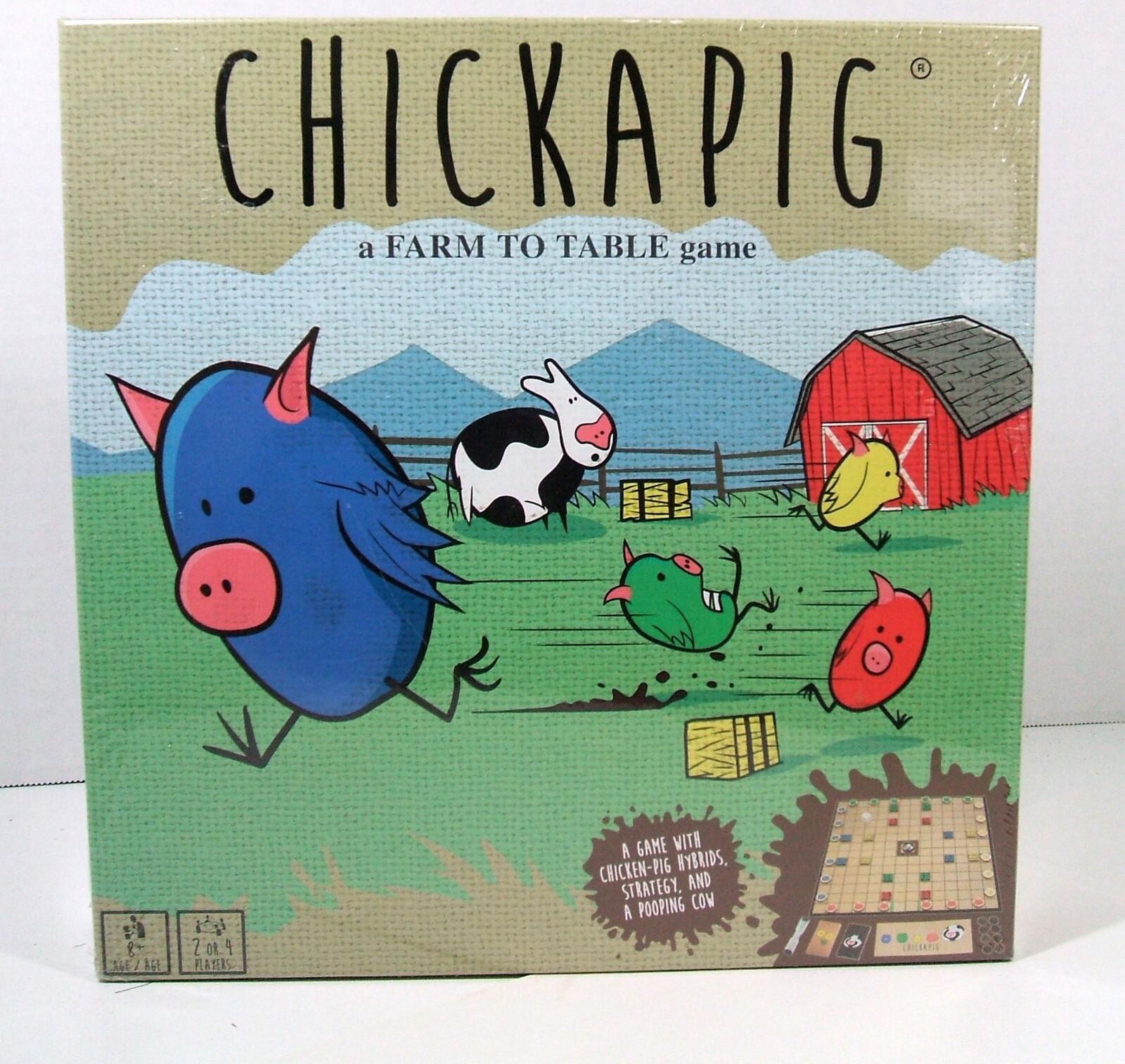 Strategy Game CHICKAPIG A Farm To Table Hybrid Animals Pooping Cow Family Fun