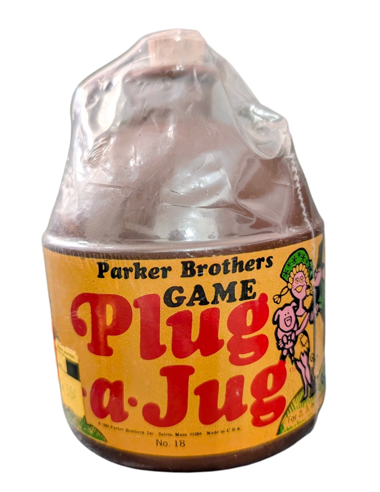 Vintage Parker Bros Plug-A-Jug Game UNOPENED Factory Sealed Complete