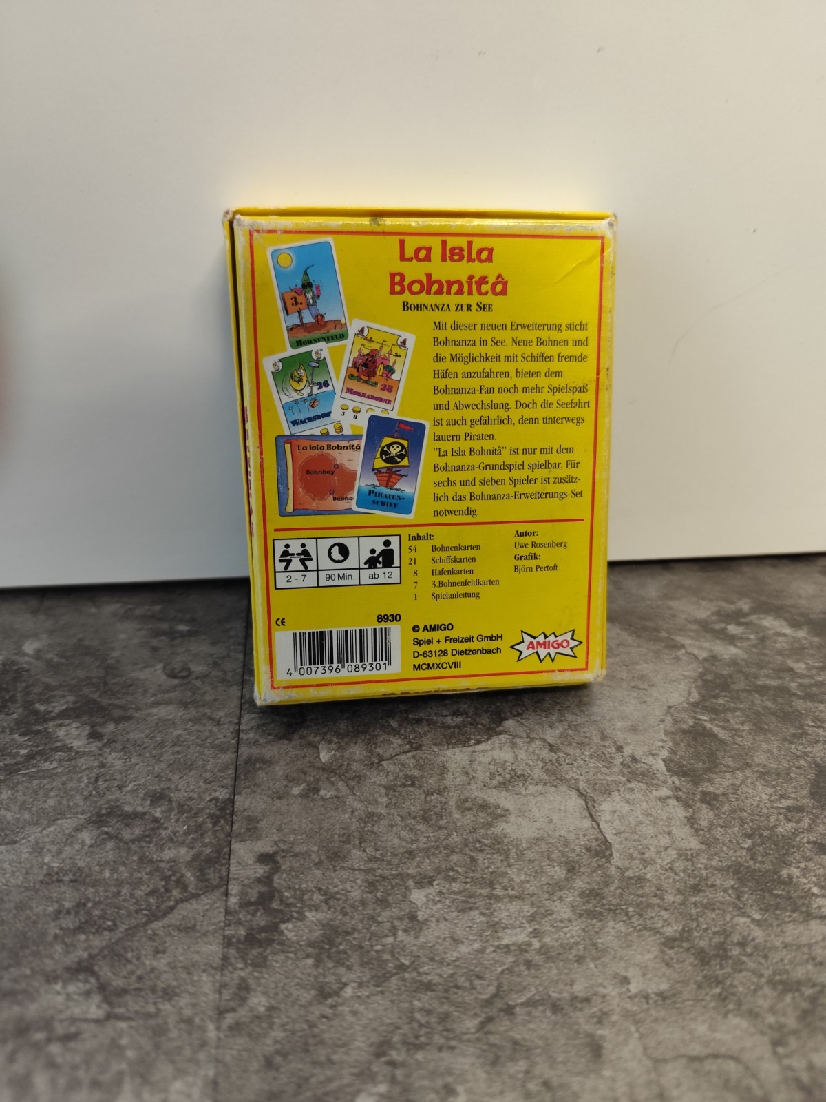 Bohnanza expansion: La Isla Bohnita – card game – Amigo Verlag