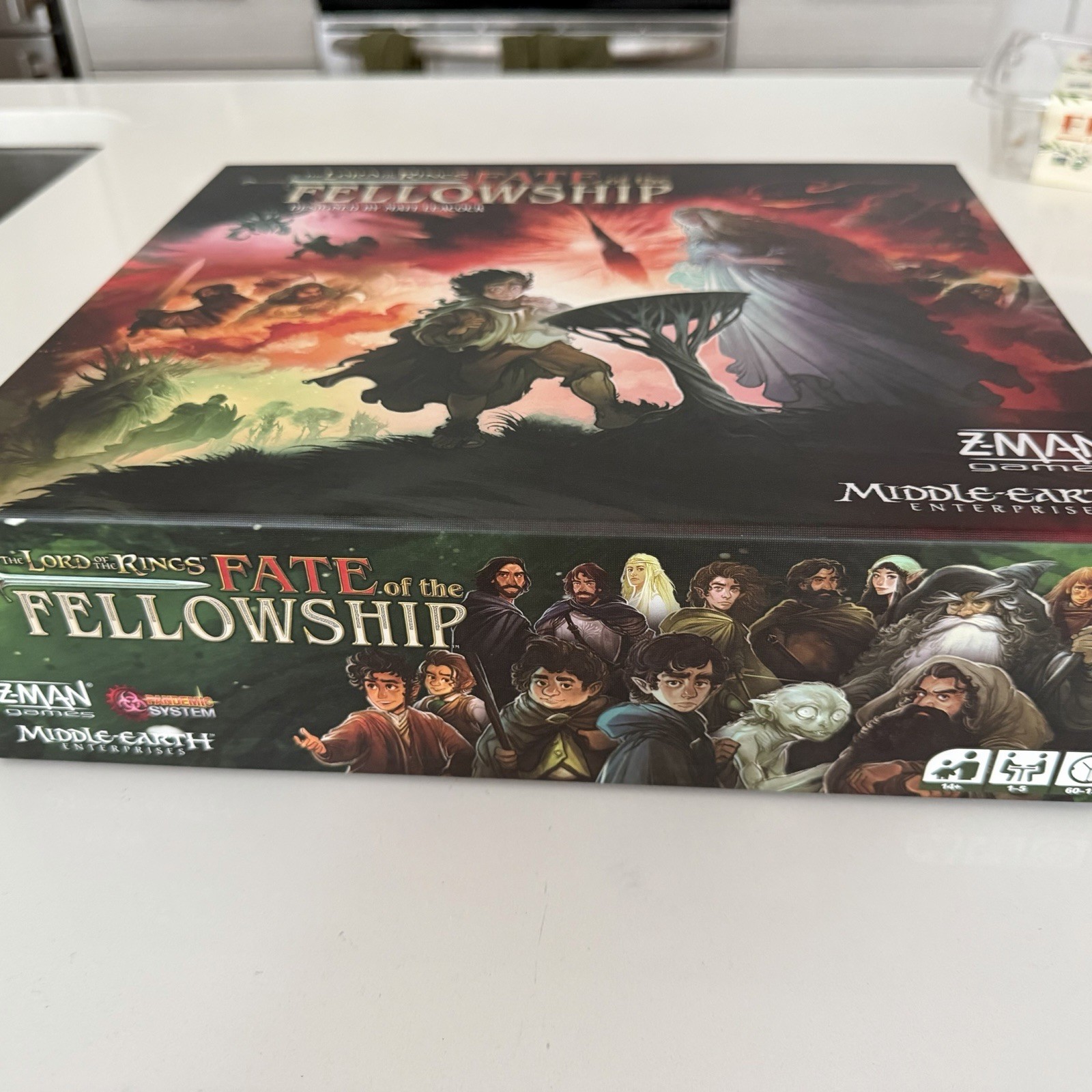 Z-Man Games Lord of the Rings Fate of the Fellowship Strategy Board Game
