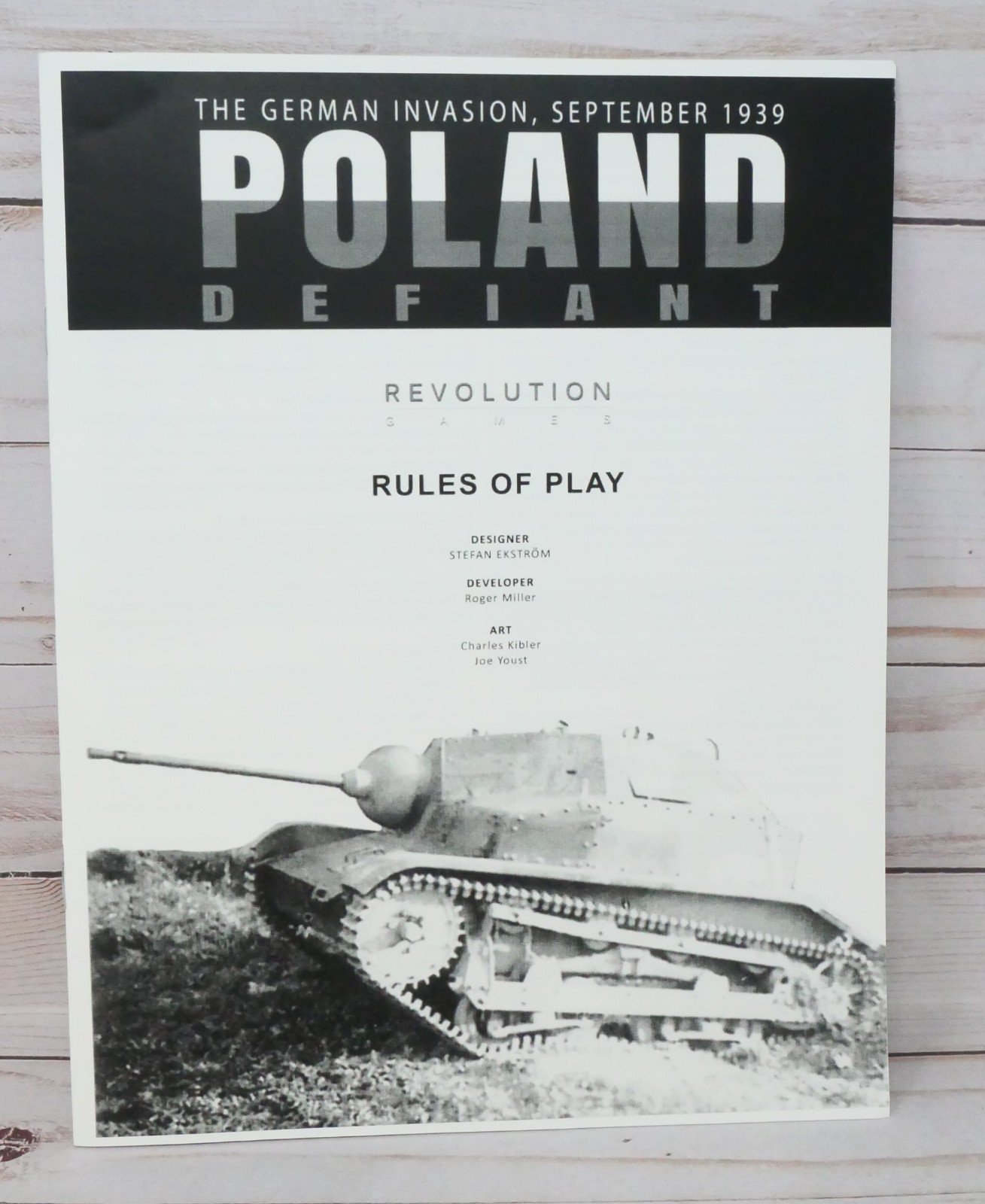 Revolution Games, Poland Defiant: The German Invasion September 1939, Punched