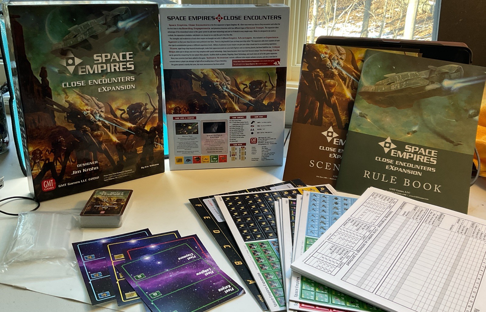 2012 – Space Empires 4X – Close Encounters (1st Printing) – UNPUNCHED