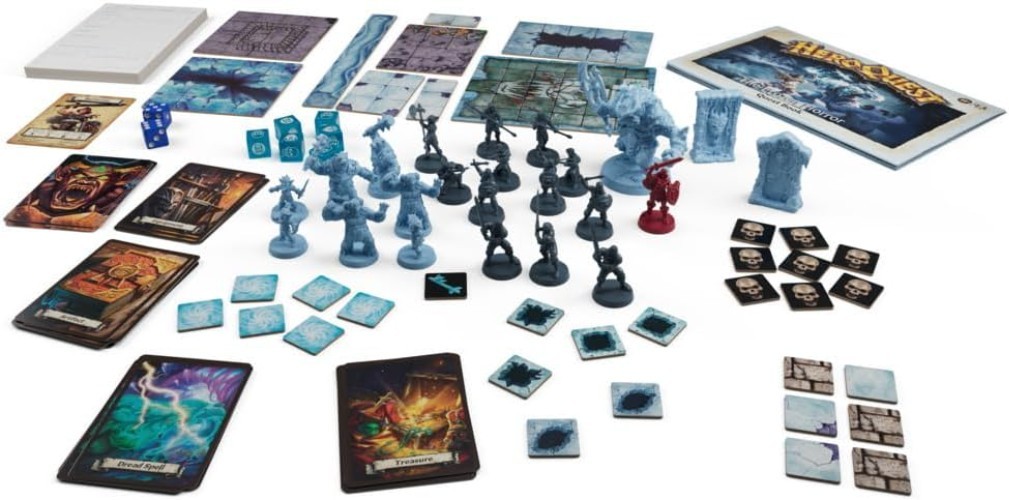 The Frozen Horror Quest Pack for HeroQuest – 21 Miniatures & Immersive Gameplay