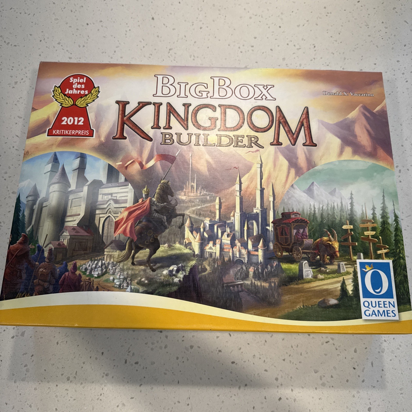 Queen Games Kingdom Builder Big Box 2016