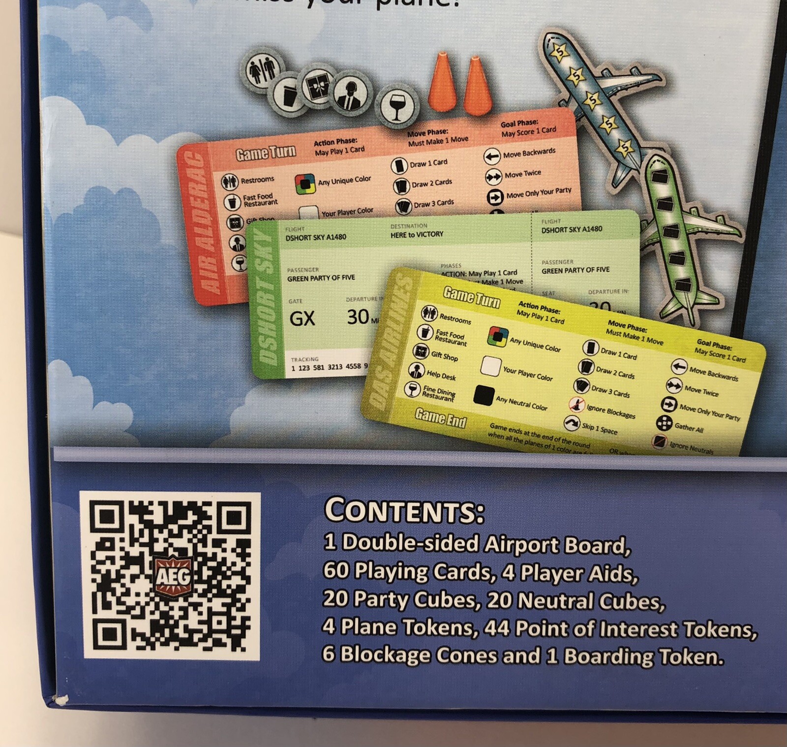 Planes Board Game 2014 AEG Alderac Entertainment Group by David Short