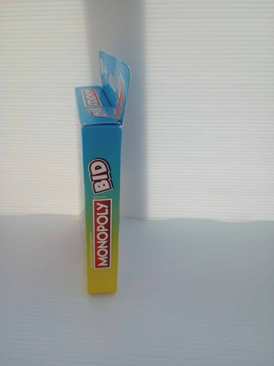 Monopoly Bid Game, Quick-Playing Card Game for 4 Players