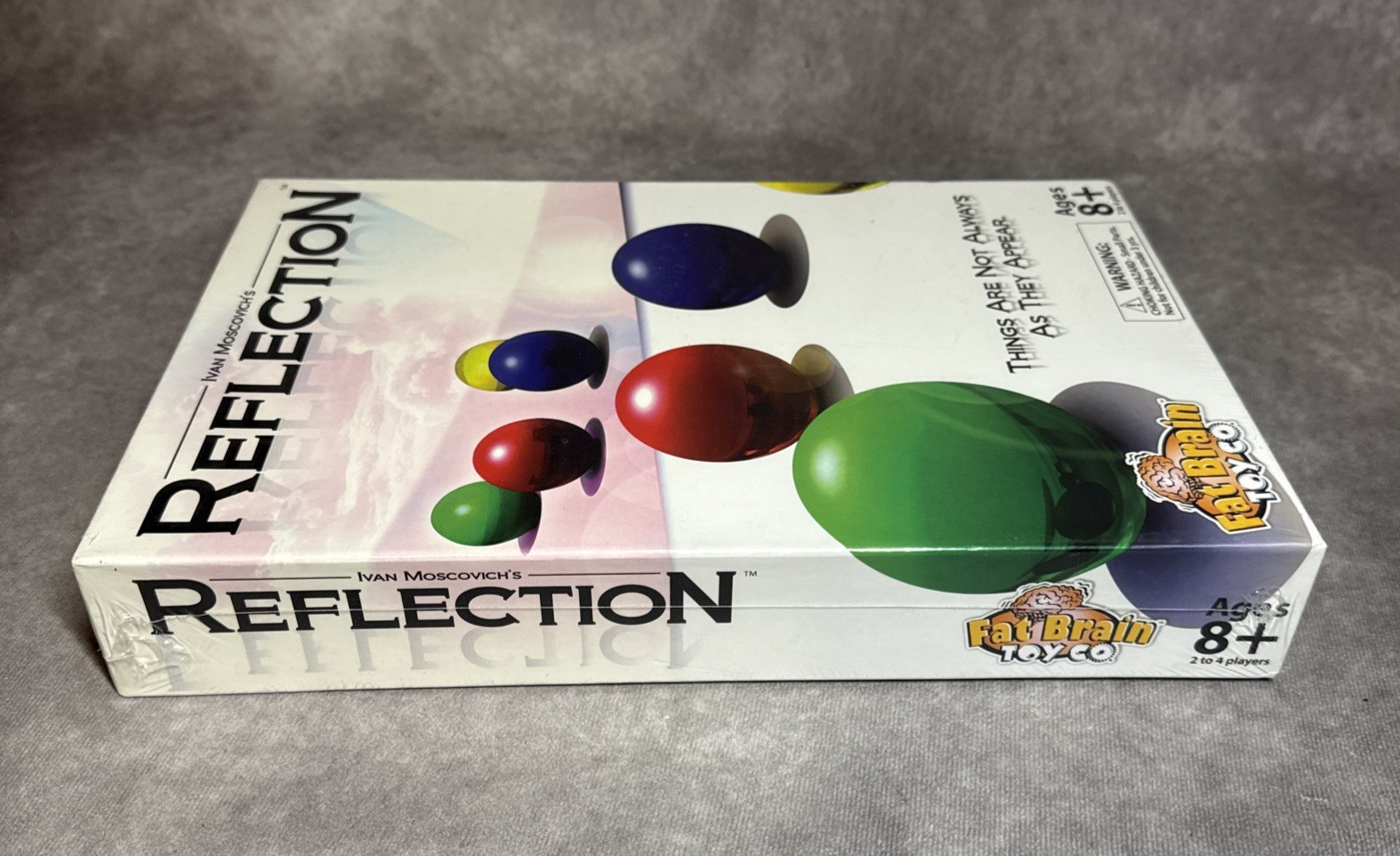 Fat Brain Reflections Brain Teaser Puzzle Game Mirror Logic Challenge