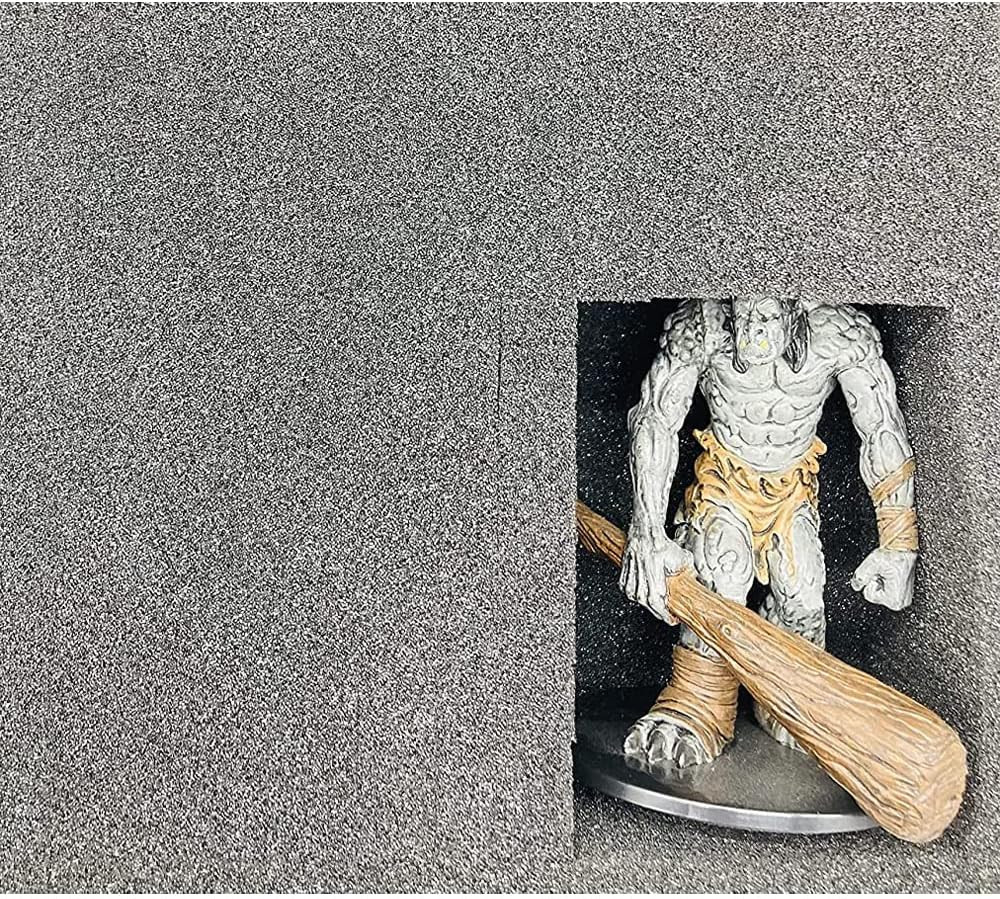 Gargoyle Miniature Carrying Case – 80 Foam Slots for 28Mm Storage – Dnd Case wit