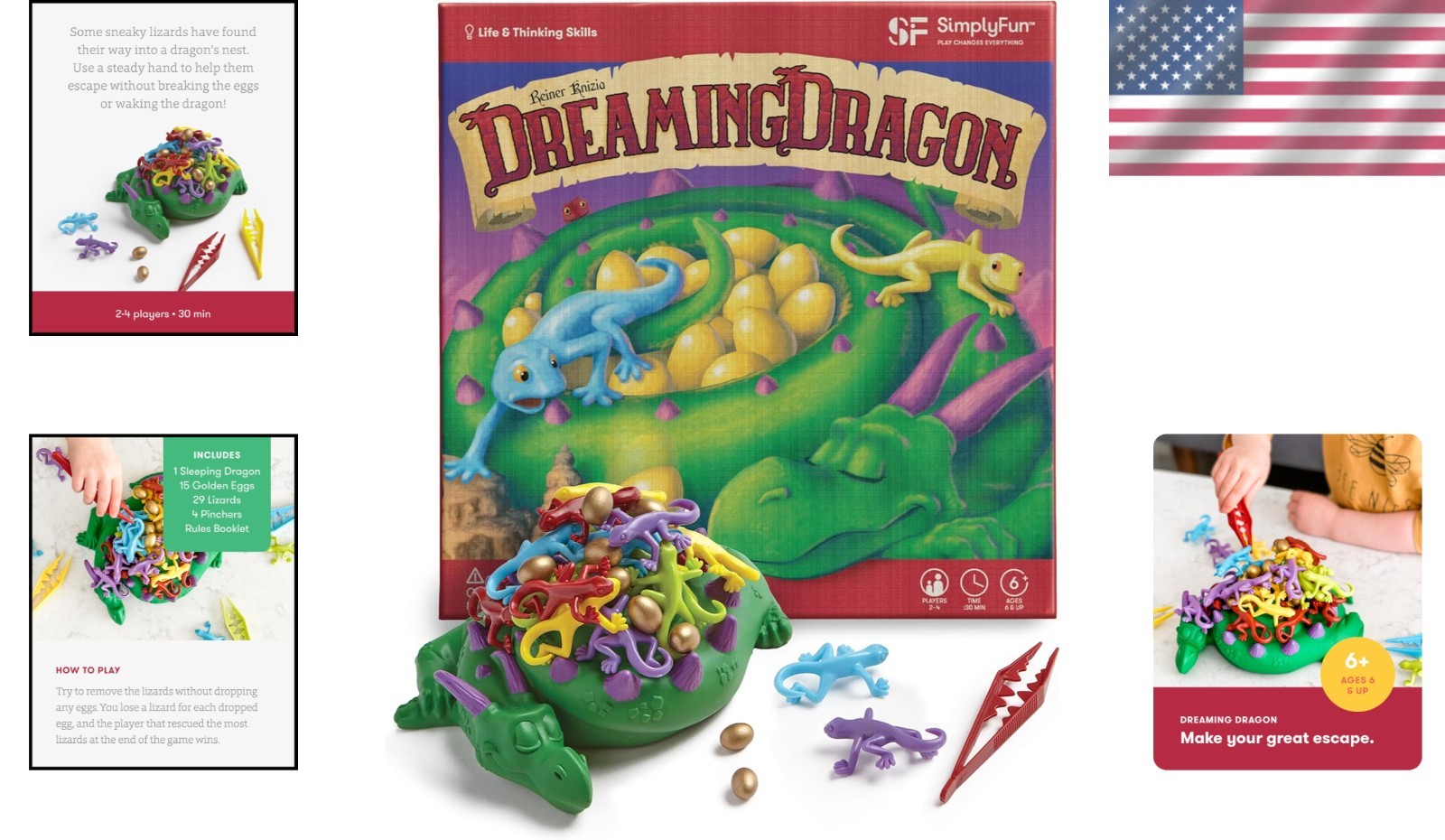 Dreaming Dragon Game for Kids – Educational Fun with Hand-Eye Coordination