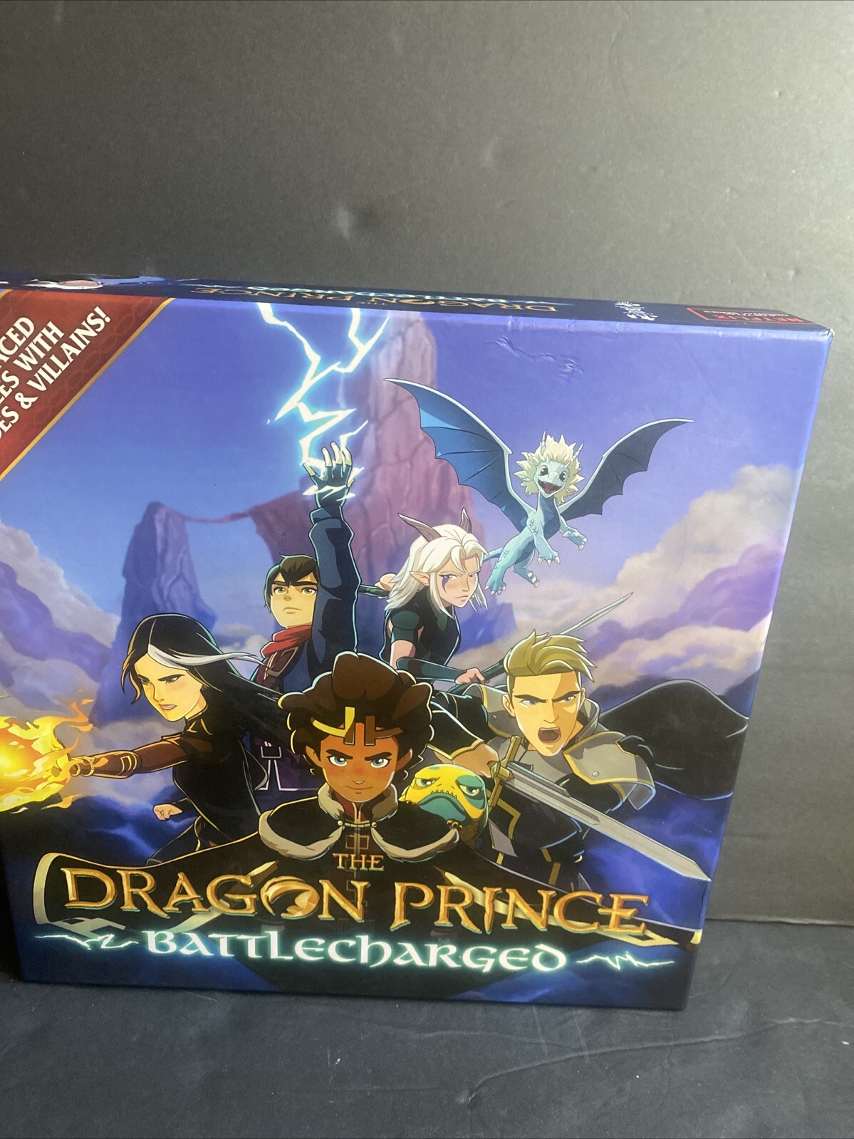 The Dragon Prince Battlecharged Board Game – BrotherWise Games – Complete -Used