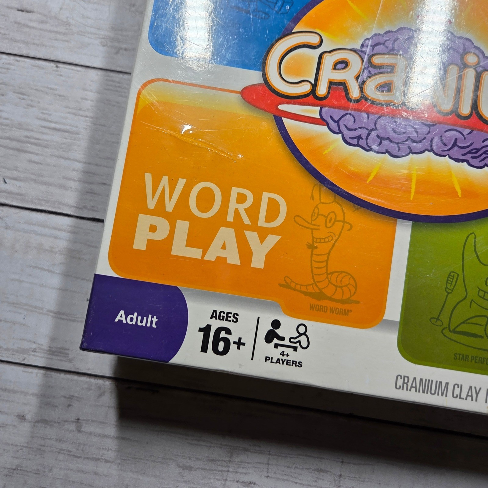 Hasbro Cranium Board Game 3-in-1 Foldout Board Adult 16+ Multi 600 New Cards NEW