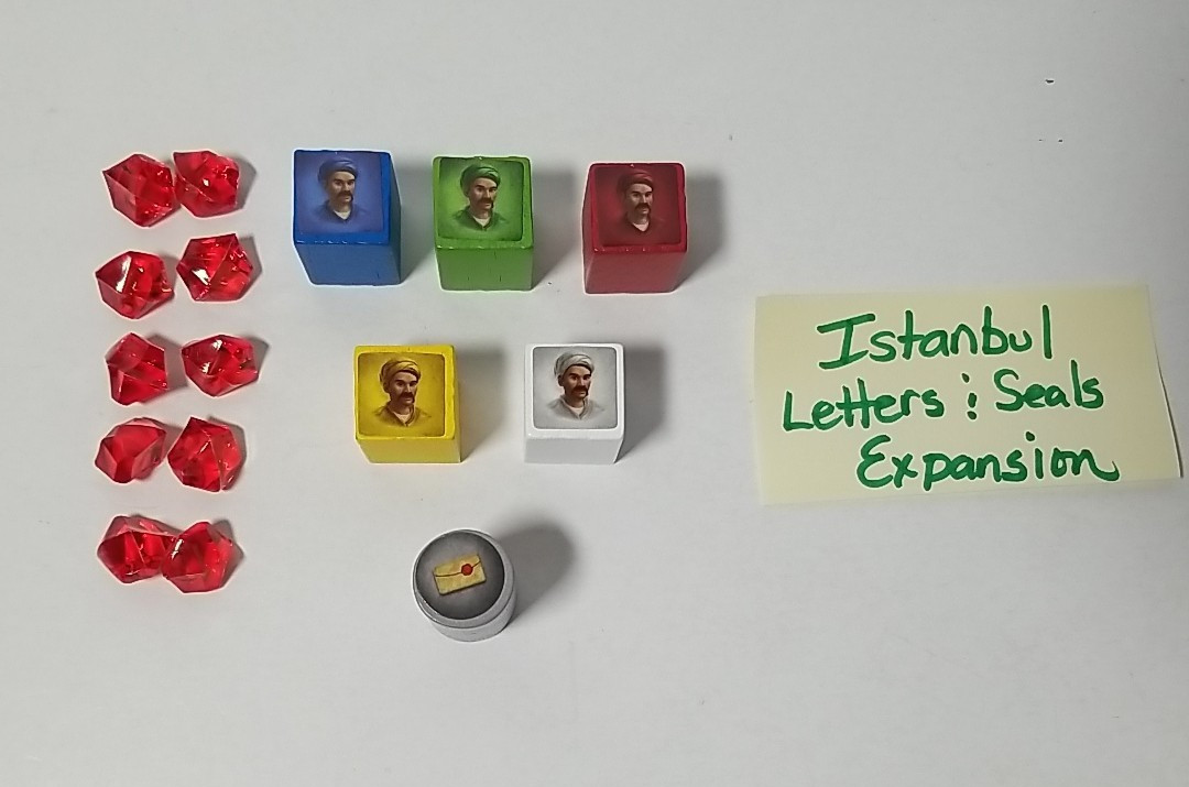 READ – ISTANBUL Base Board Game + Letters & Seals / Mocha & Basheesh Expansions