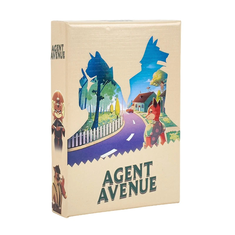 Agent Avenue Board Game – Nerdlab Games – New & Sealed Christian Kudahl*