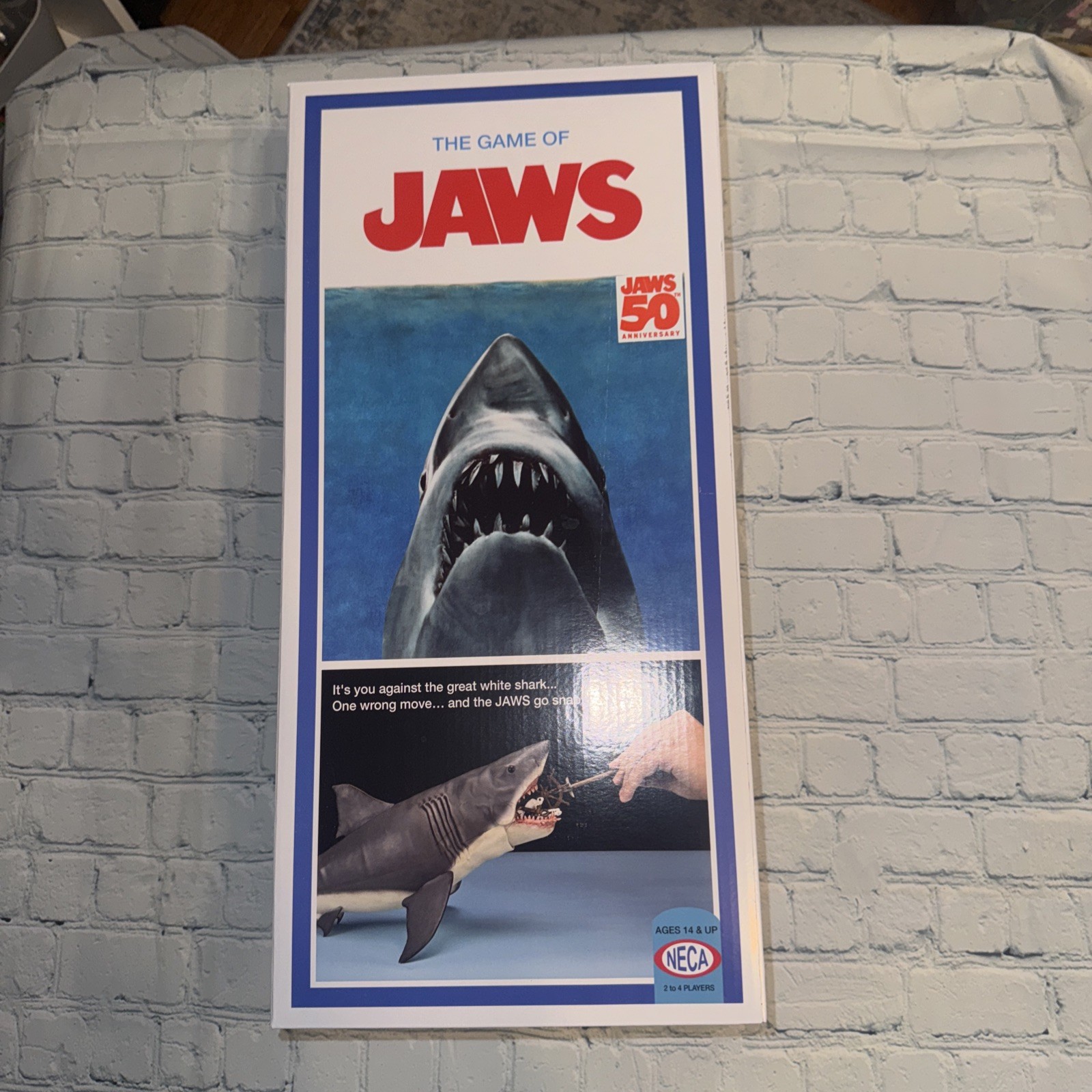 NECA The Game Of Jaws 50th Anniversary Game movie Action Figure RARE NEW