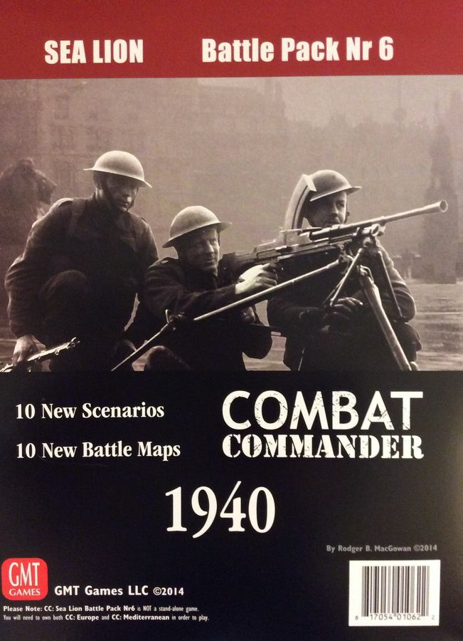 Combat Commander – Sea Lion Battle Pack Nr 6, NEW