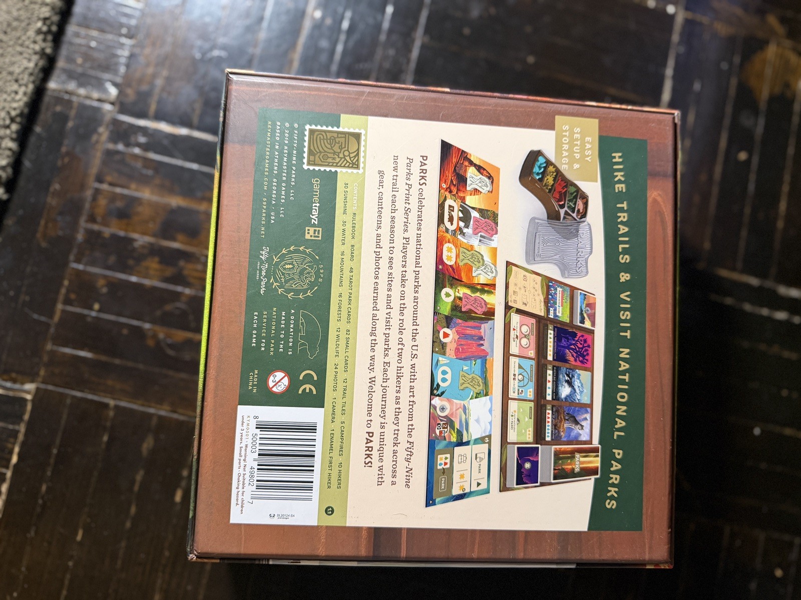 Parks 1st Edition Keymaster Games Fifty- Nine Parks New and Sealed.