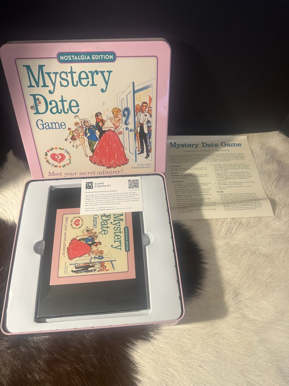 Mystery Date Game Nostalgia Edition NIB Complete Set