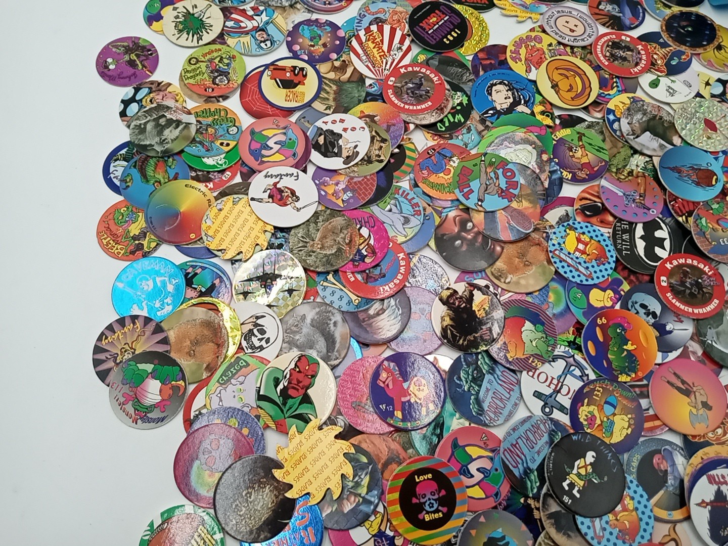 Miscellaneous POGS & Slammers (over 350 pcs) #ucb7