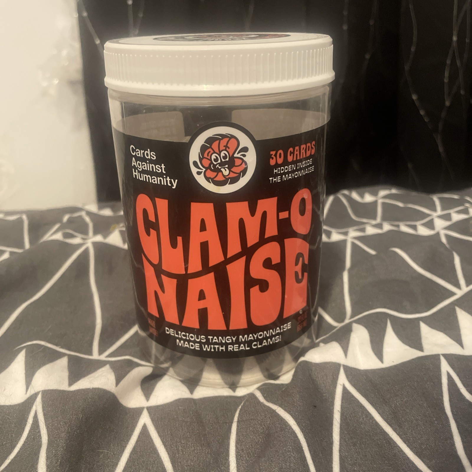 New Cards Against Humanity: CLAM-O-NAISE – 30 Card Expansion – In Hand – Sealed