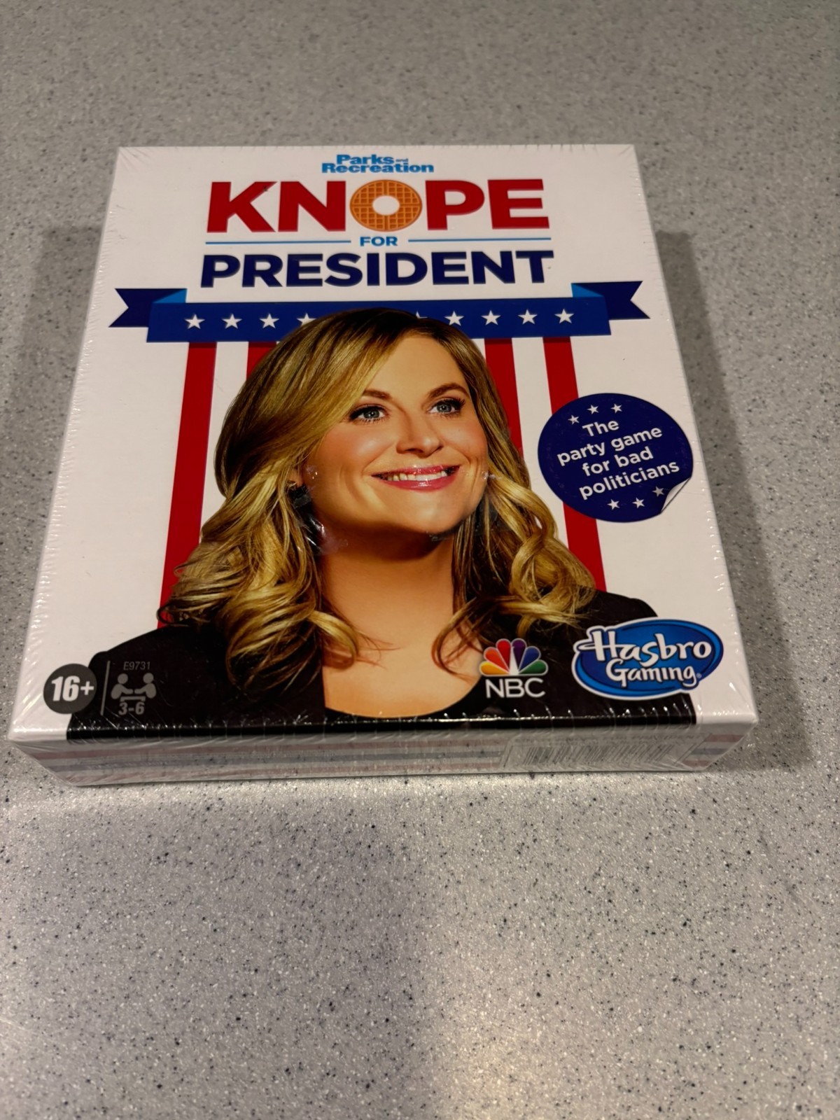 Knope for President-Parks & Recreation Hasbro Game New in Sealed Package