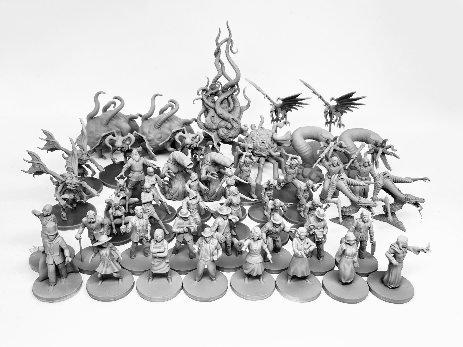 Monsters and Investigators for Mansions of madness 2nd edition. Conversion kit.