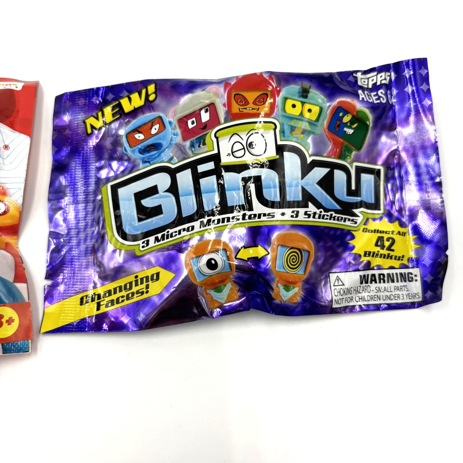 2 SEALED PACKS Magic Box Star Monsters and TOPPS Blinku like Gogos Crazy Bones