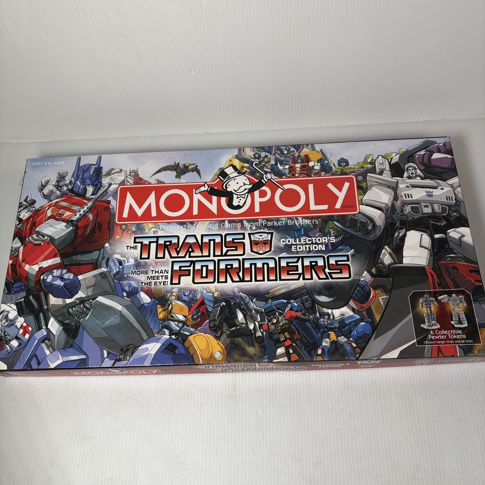 Monopoly The Transformers Collector’s Edition Board Game USAopoly Hasbro