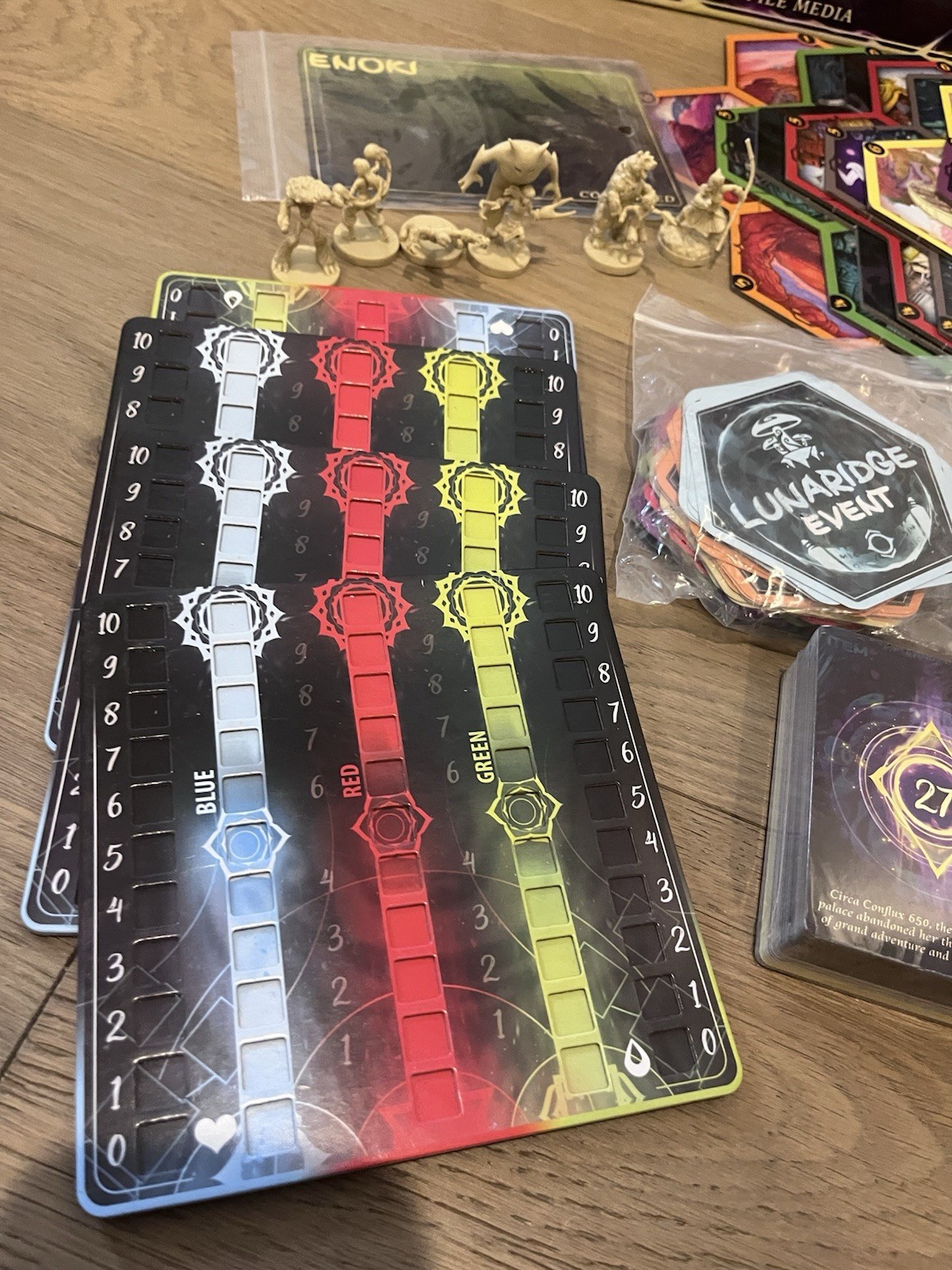 Champions of Hara 1st Edition Board Game by Greenbrier Games (Used)