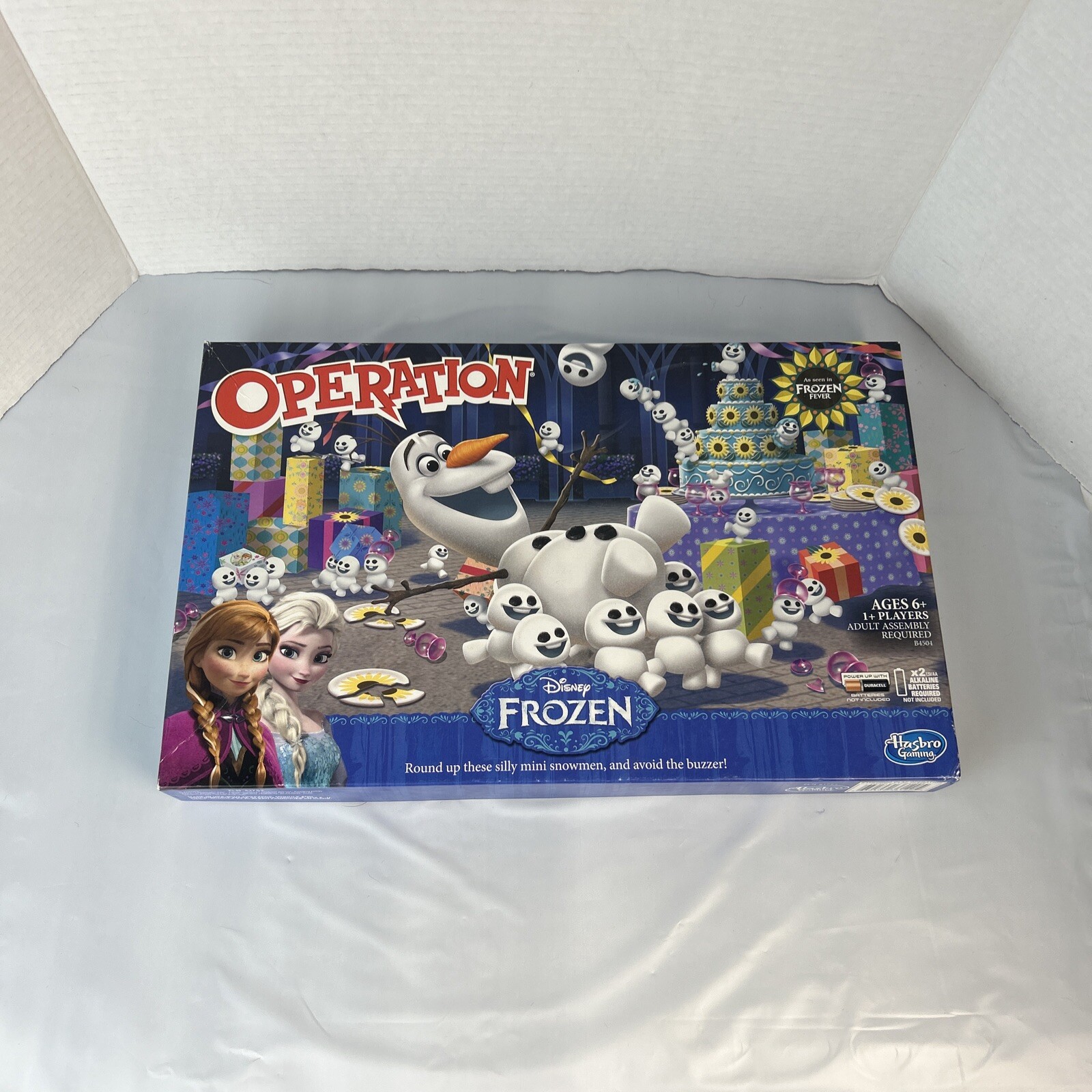 OPERATION Disney’s FROZEN Edition – Tested and Complete – Hasbro Gaming 2014