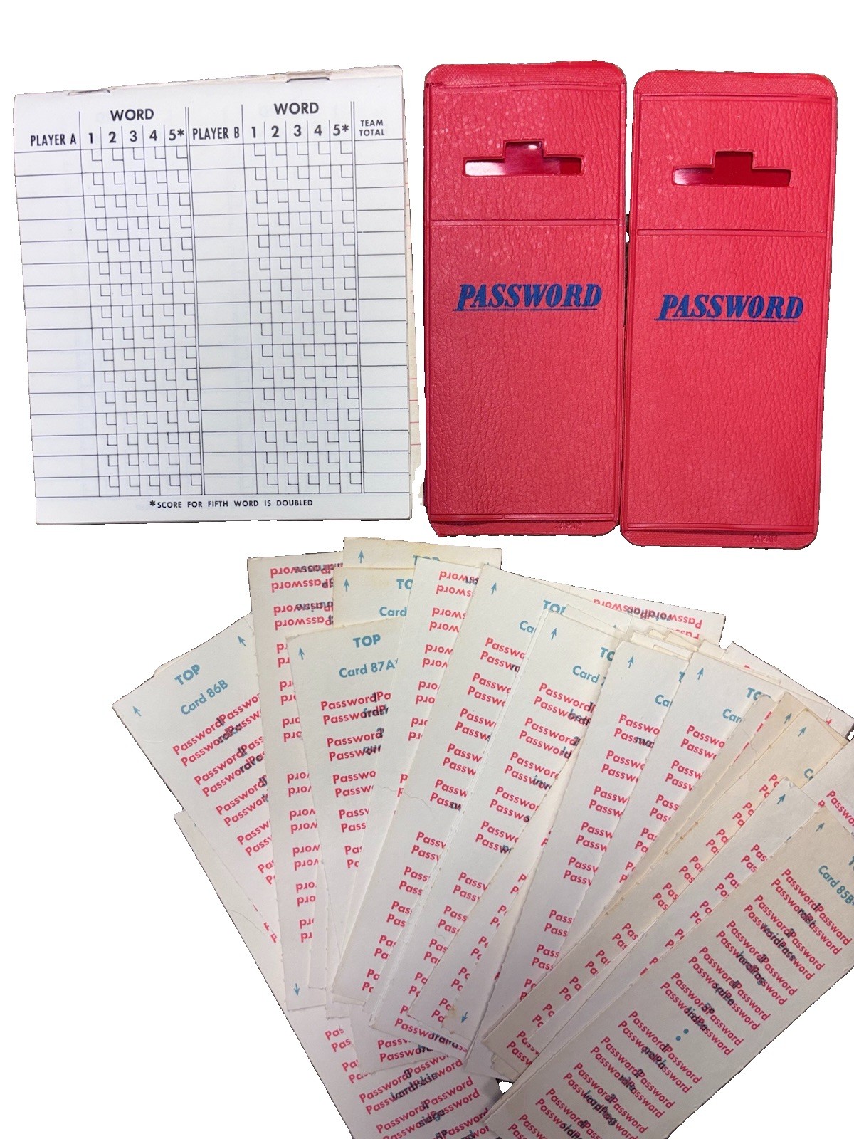 Milton Bradley Password 14th Edition Word Association Vintage Complete 1970