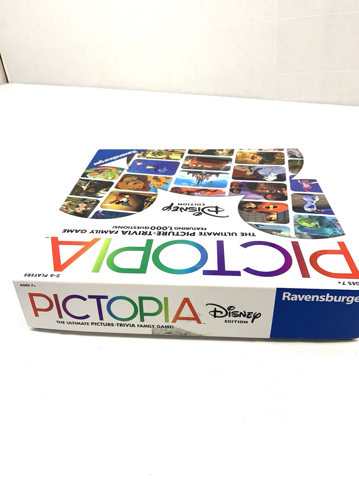 Pictopia: Disney Edition Trivia Board Game Family 1000+ Questions COMPLETE
